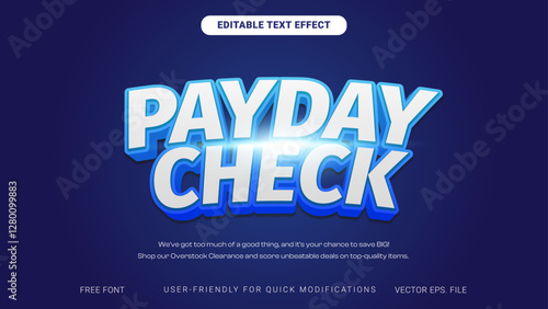 Payday Sale Deals Discount high-quality editable 3D sale banner featuring bold typography with a modern and vibrant style banner Template