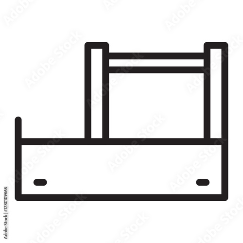 Beekeeping Toolbox Vector Line Icon Design