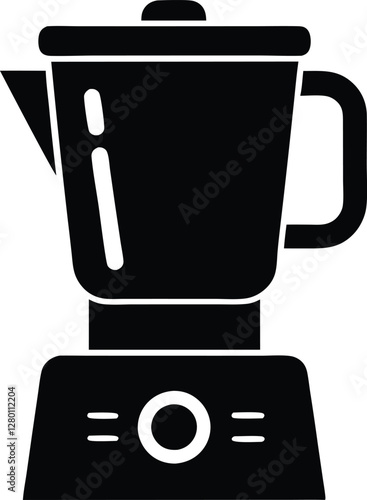 blender vector silhouette vector illustration
