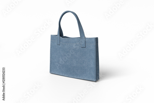 TOTE BAG DENIM MOCKUP