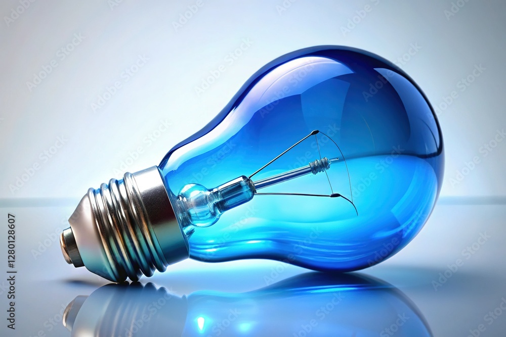 Vibrant Blue Light Bulb: Energy Efficiency and Modern Design Vibrant Blue Light Bulb: Energy Efficiency and Modern Design