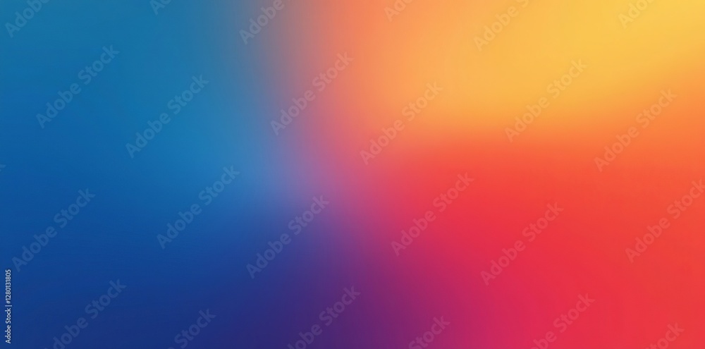 Smooth gradient of warm orange to cool blue hues, cool, hues Smooth gradient of warm orange to cool blue hues, cool, hues
