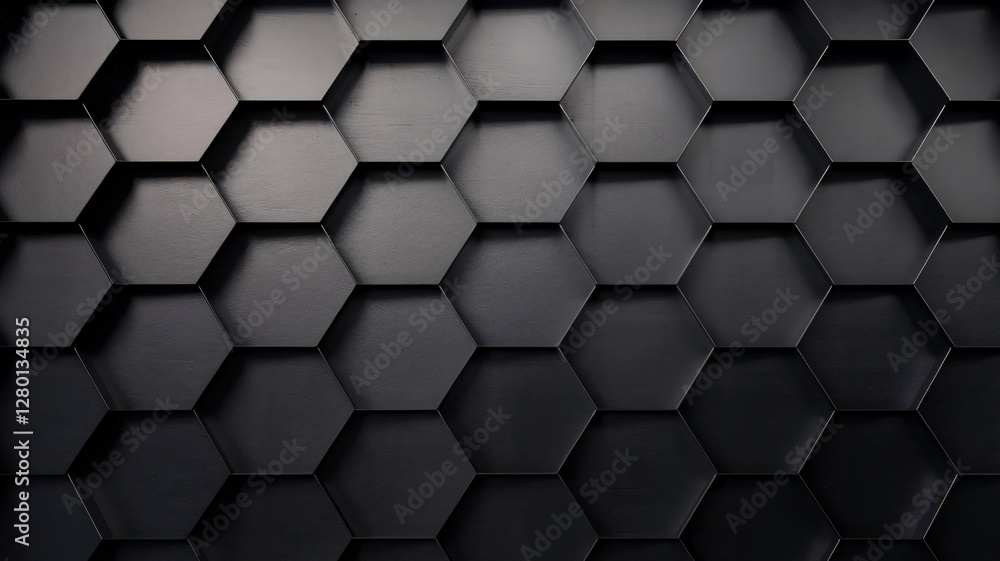 Dark hexagon geometric pattern background. Dark hexagon geometric pattern background.