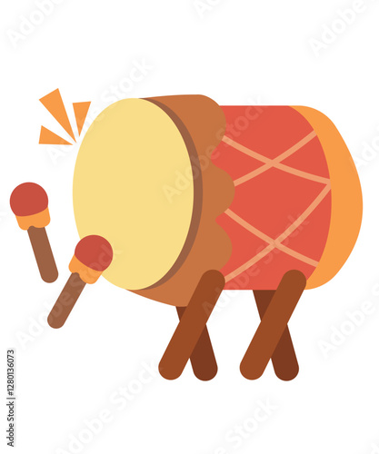 Bedug Ramadan Kareem Vector Illustration