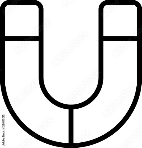 Magnet Outline Icon
