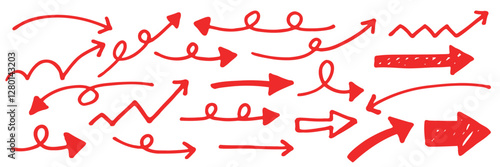 矢印イラスト素材｜手描き＆シンプルデザイン