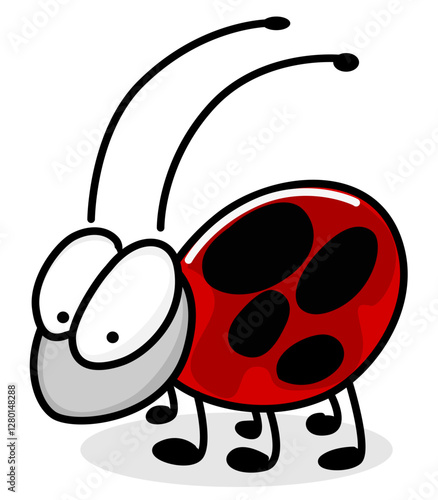 Illustration of a ladybug