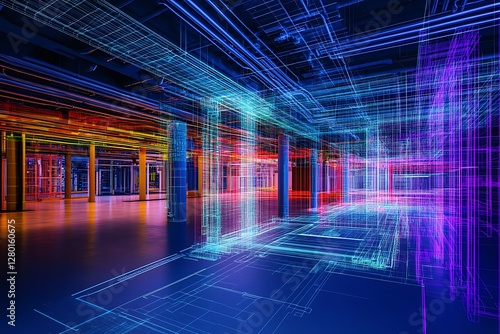 Accurate 3D laser scanning of buildings for architecture and construction. Visualization, analysis, and modeling.