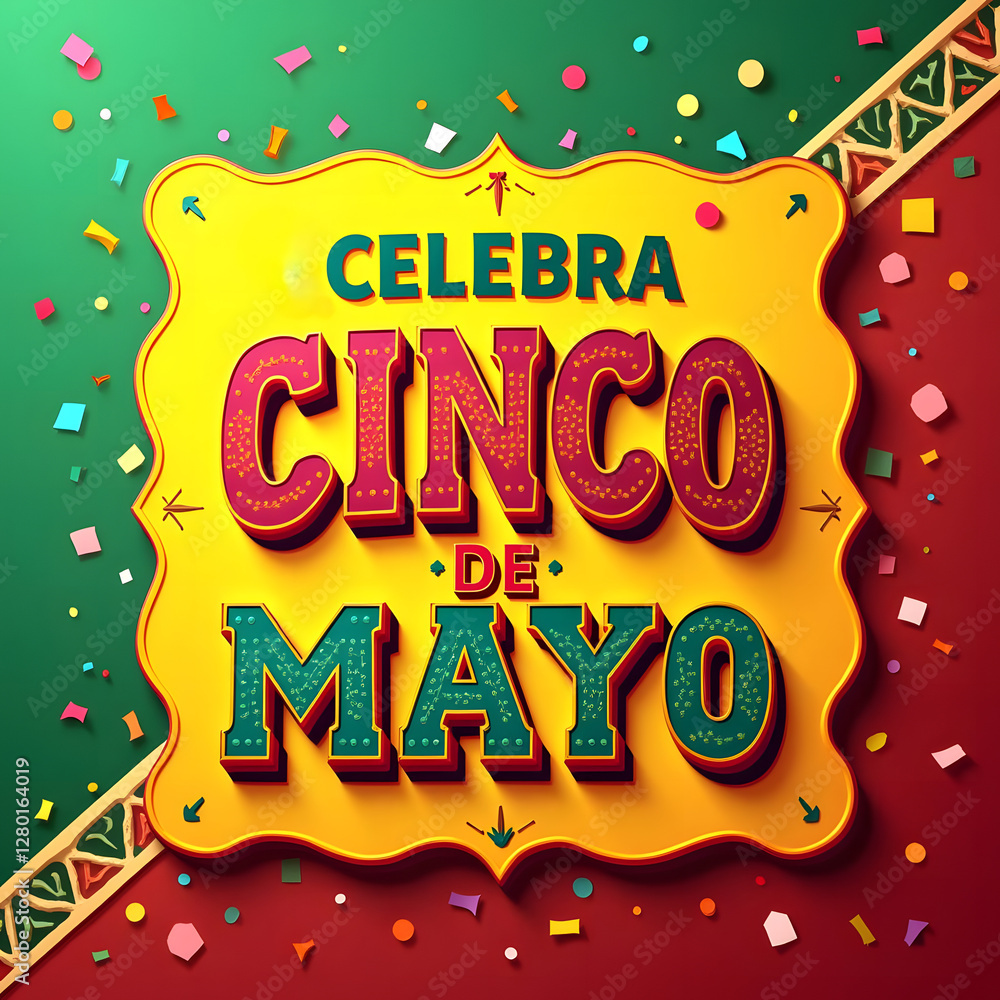 Fototapeta premium Cinco de Mayo