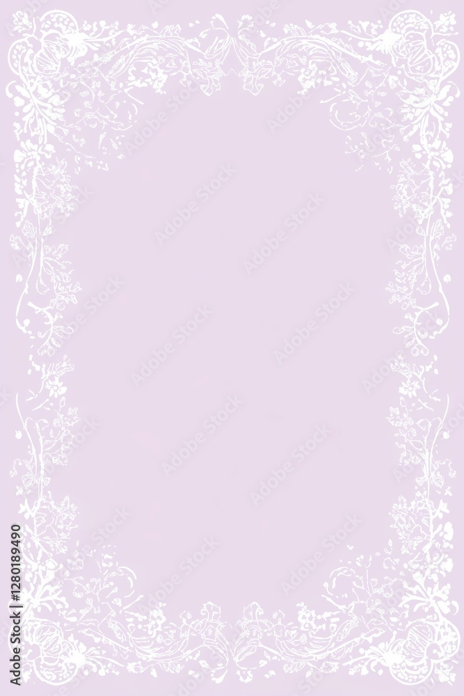 Decorative lace border background poster template Decorative lace border background poster template