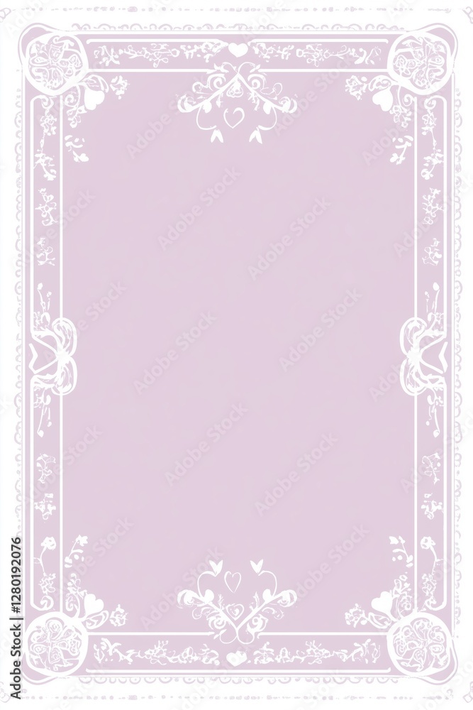 Decorative lace border background poster template Decorative lace border background poster template
