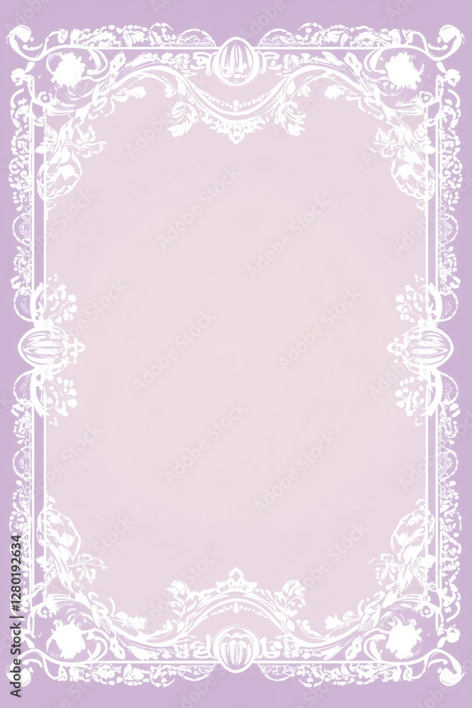 Decorative lace border background poster template Decorative lace border background poster template