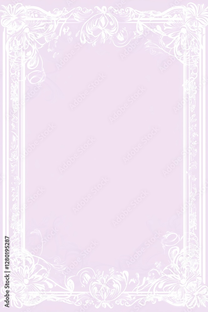 Decorative lace border background poster template Decorative lace border background poster template