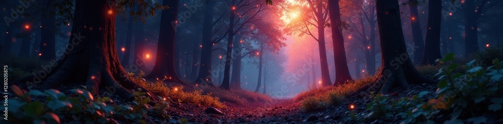 Glowing canvas, firefly spectacle, deep woods, insect, light, adventure Glowing canvas, firefly spectacle, deep woods, insect, light, adventure