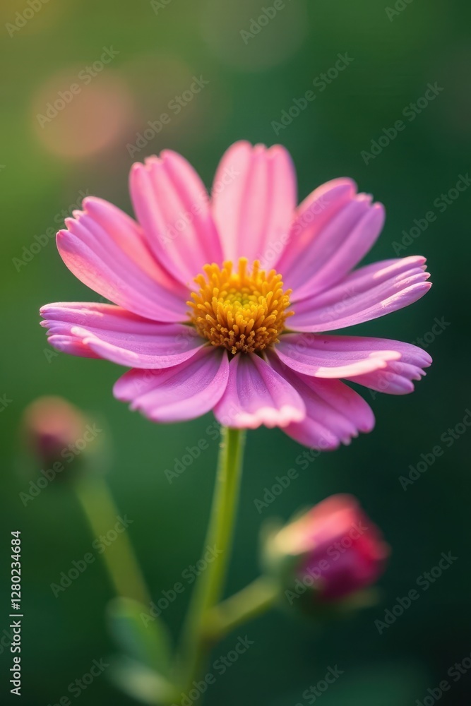 Wildflower close-up, soft focus, delicate petals, bloom, botany, macro Wildflower close-up, soft focus, delicate petals, bloom, botany, macro