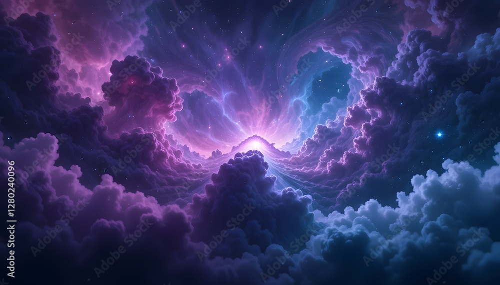 Fototapeta premium Cosmic Dreamscape Nebula