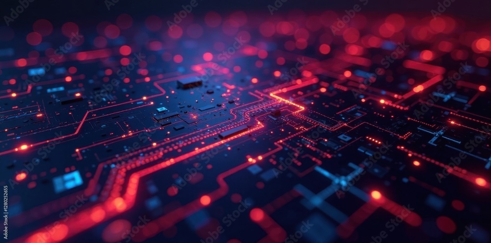 Intricate network of glowing circuits, abstract digital backdrop , green, technology Intricate network of glowing circuits, abstract digital backdrop , green, technology