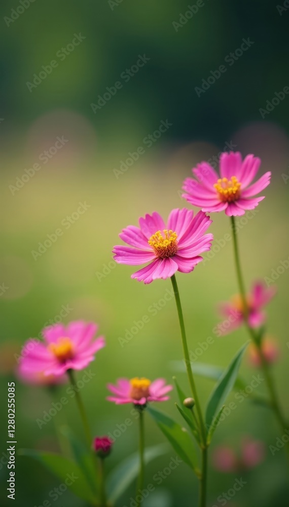 Blurred wildflowers, soft focus, natural bokeh, calm, dreamy, artistic Blurred wildflowers, soft focus, natural bokeh, calm, dreamy, artistic