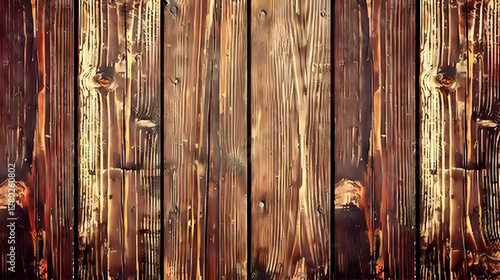 Obraz na płótnie A close-up view of rustic wooden planks with a weathered texture. w salonie