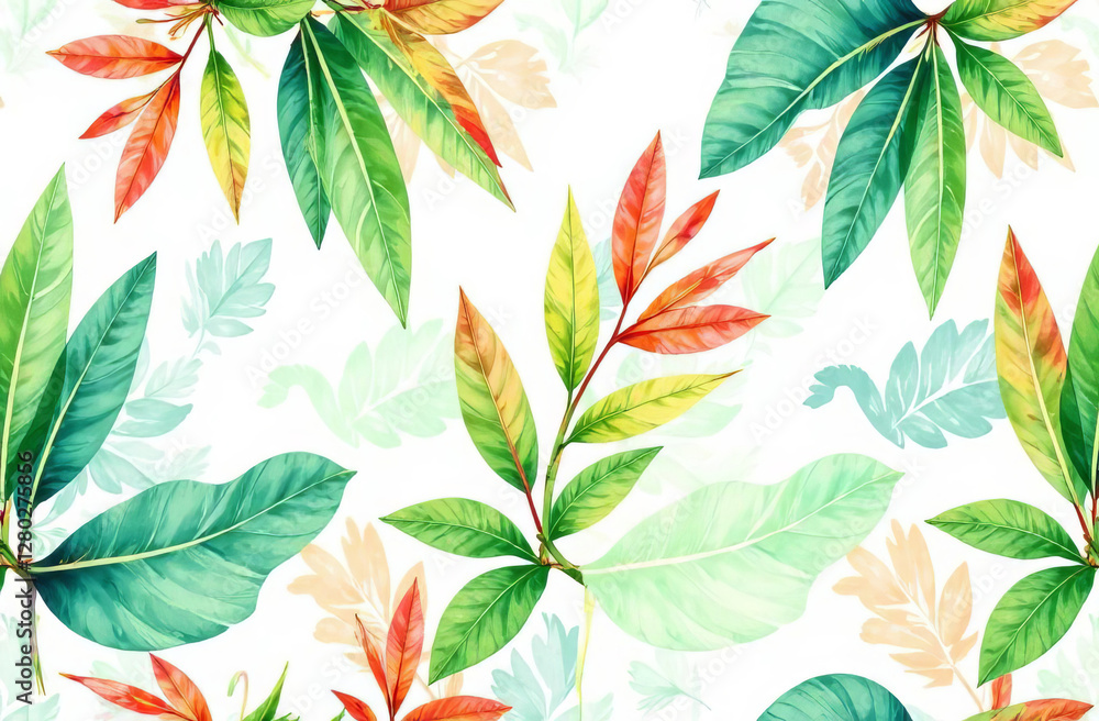 Fototapeta premium Floral pattern with bright flowers, background for the decoration, for summer prints. 