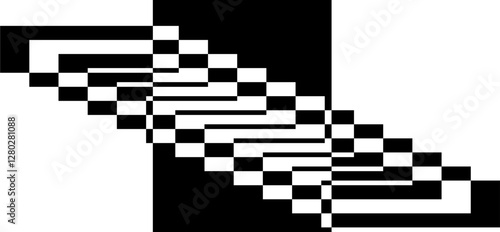 black and white checkered background chess board game tile racing . 