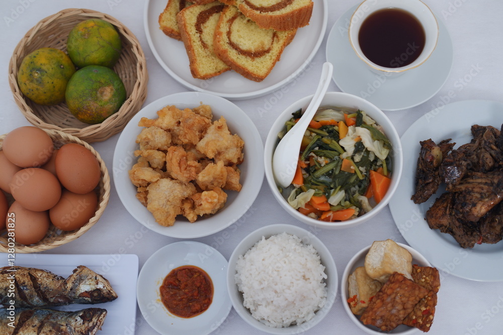 A Perfect Spread of Indonesian Delights A Perfect Spread of Indonesian Delights
