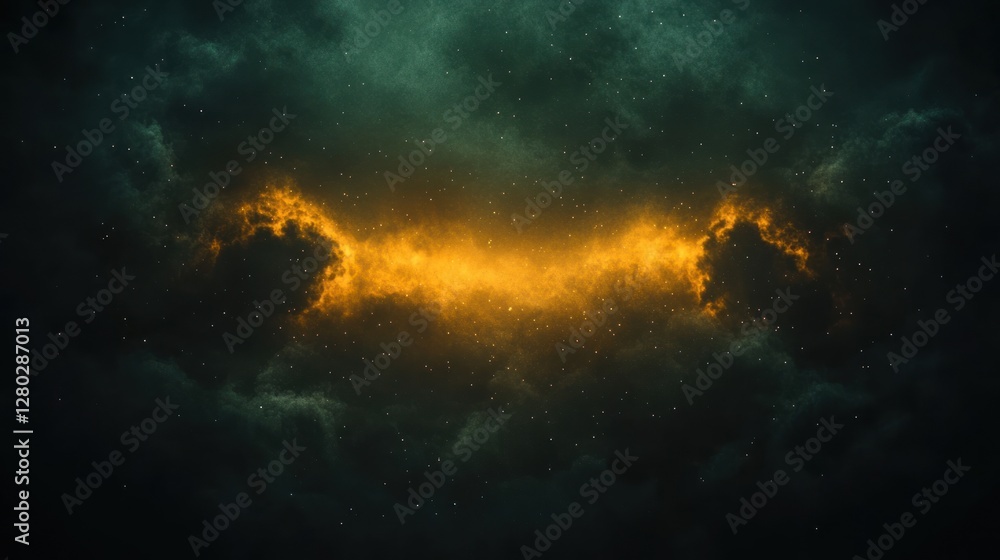 Fototapeta premium Mystical Night Sky with Abstract Elements and Subtle Glow, Ideal for Mesmerizing Backgrounds