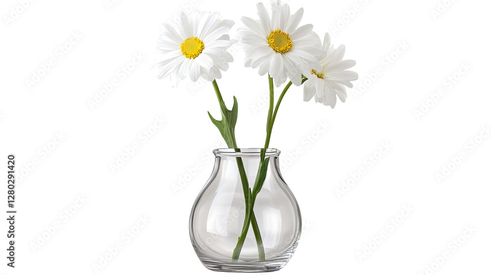 A beautiful vase containing fresh daisies, perfect for brightening any space or adding a touch of nature to your decor. A beautiful vase containing fresh daisies, perfect for brightening any space or adding a touch of nature to your decor.