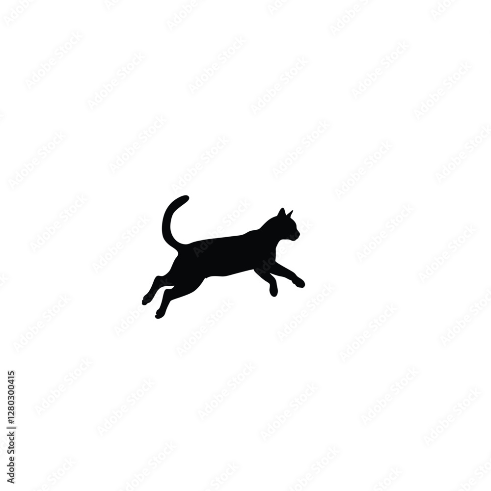 cat jumping. cat jumping.
