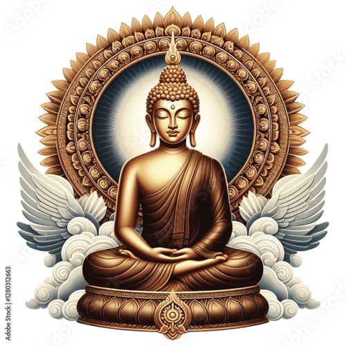 Buddha vector design