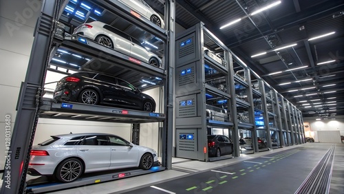 Automated Car Parking System: Smart Multi-Level Vehicle Storage