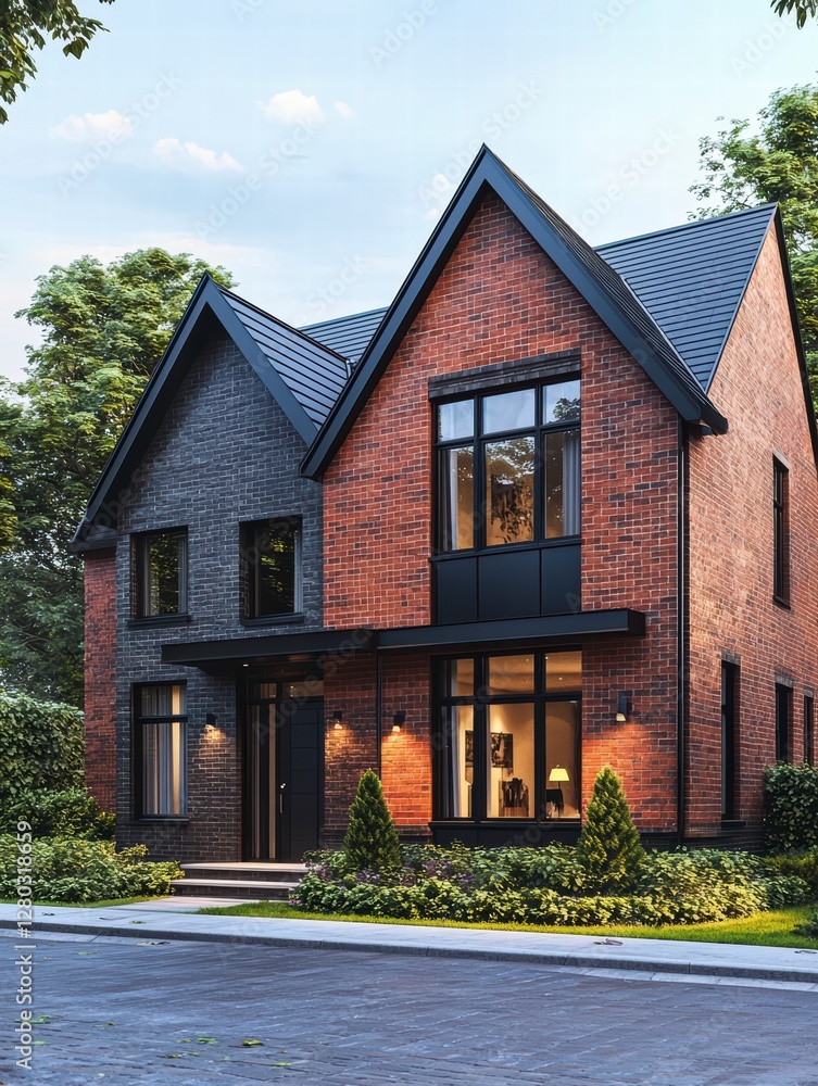 House rendering House rendering