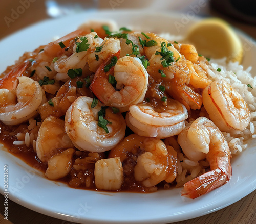 fried shrimp on a plate