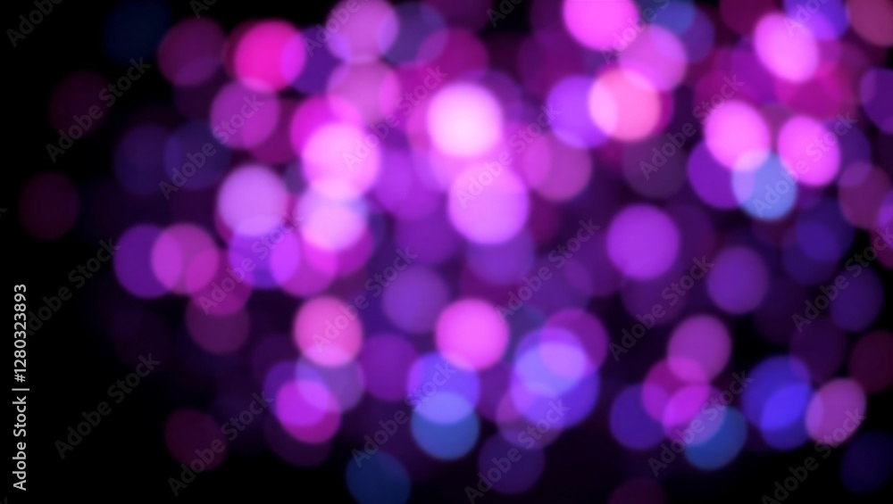 Abstract Bokeh Lights with Glowing Color Splotches Abstract Bokeh Lights with Glowing Color Splotches