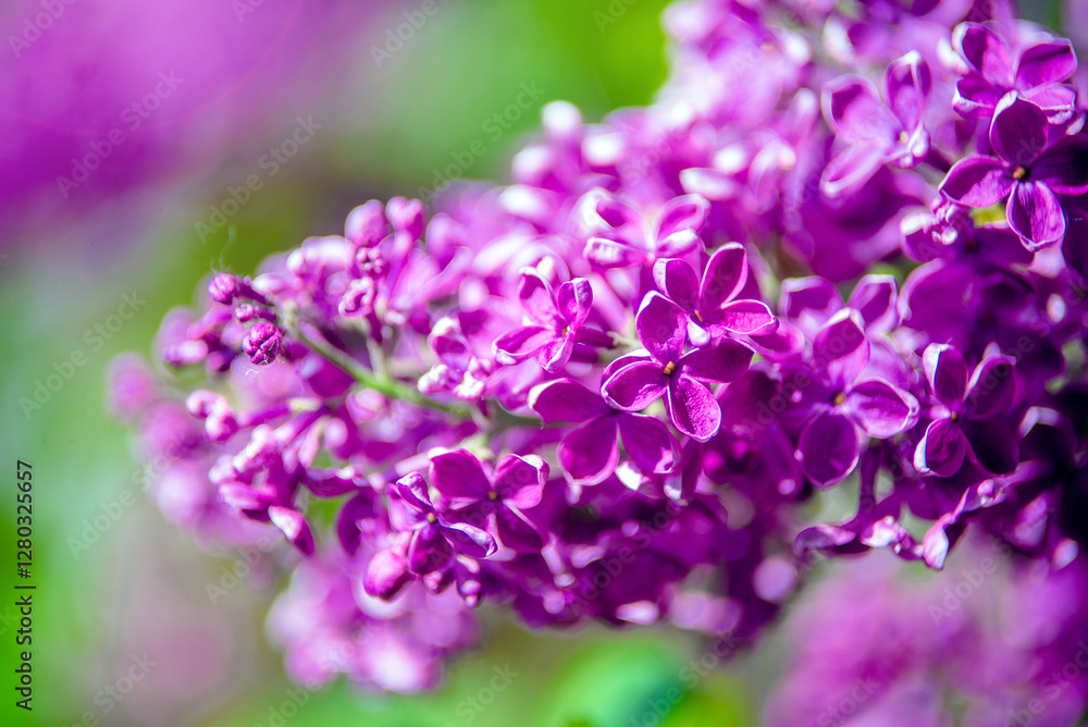 Pink lilac blooms in the Botanical garden
Pink lilac blooms in the Botanical garden