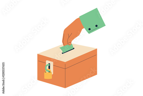 Islamic Mosque Donation Box