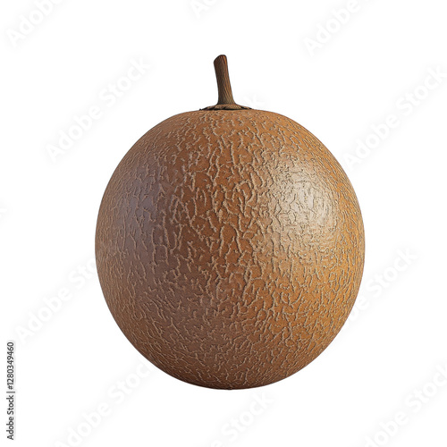 Vibrant Kiwi Fruit 3D Render on transparent background.