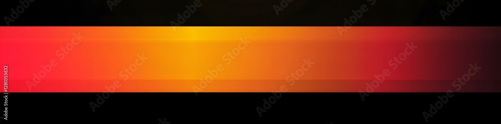 Obraz premium Striking Abstract Gradient Background with Blurred Horizontal Speed Stripes in Vibrant Red Orange and Yellow Colors