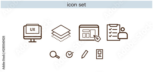 Webdesign workflow icons Pixel perfect. Design, Graphic, responsive,ビジネス, アイコン, 検索, 分析, マーケティング　お問い合わせアイコンセット, 通販, コンサルティング, マーケター, ￥, 鉛筆, スマホ, ボイスレコーダー, チェックマーク, ググる, グラフ, 線グラフ, 業績, ベクター, ウェブ, サイン, イ
