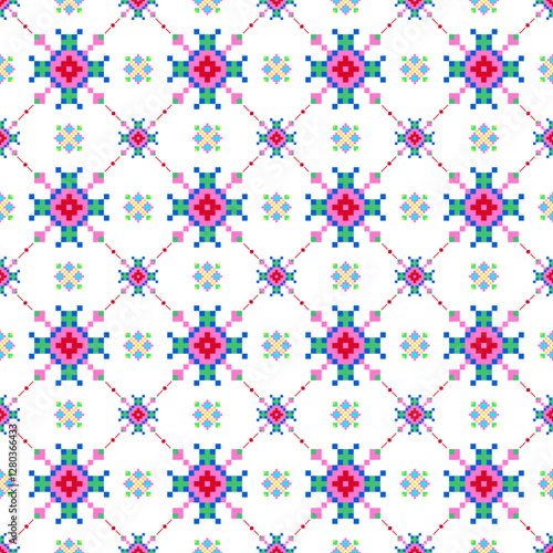 Abstract floral seamless pattern for wallpaper, clothes general item	

