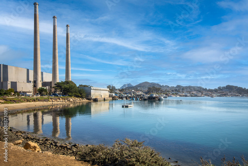 Obraz na płótnie Morro Bay is a city in the United States, in the state of California. w salonie