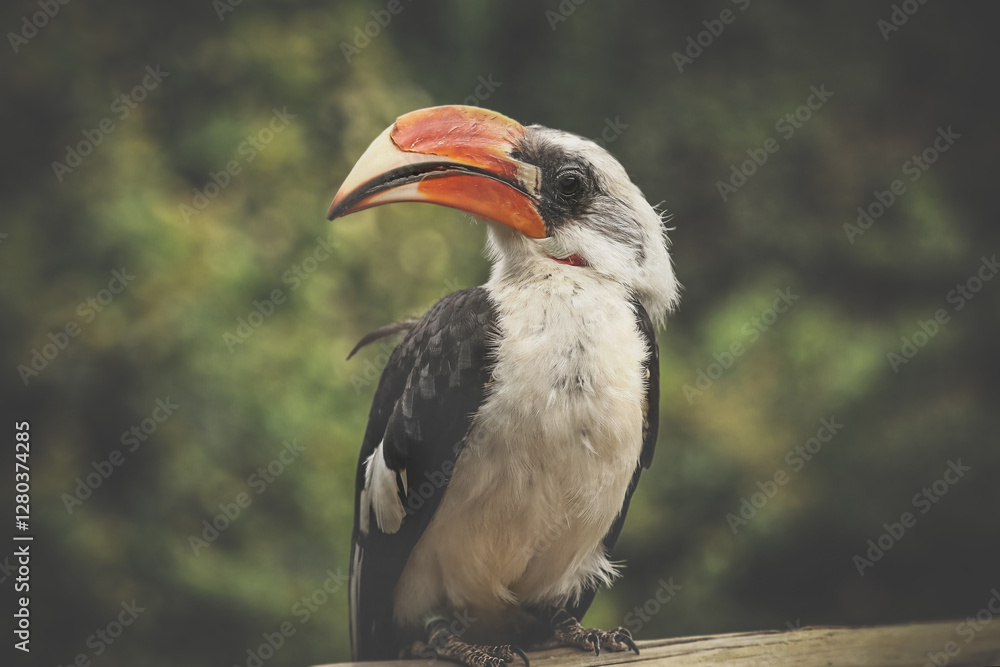Close-up portrait of Toucan. Close-up portrait of Toucan.