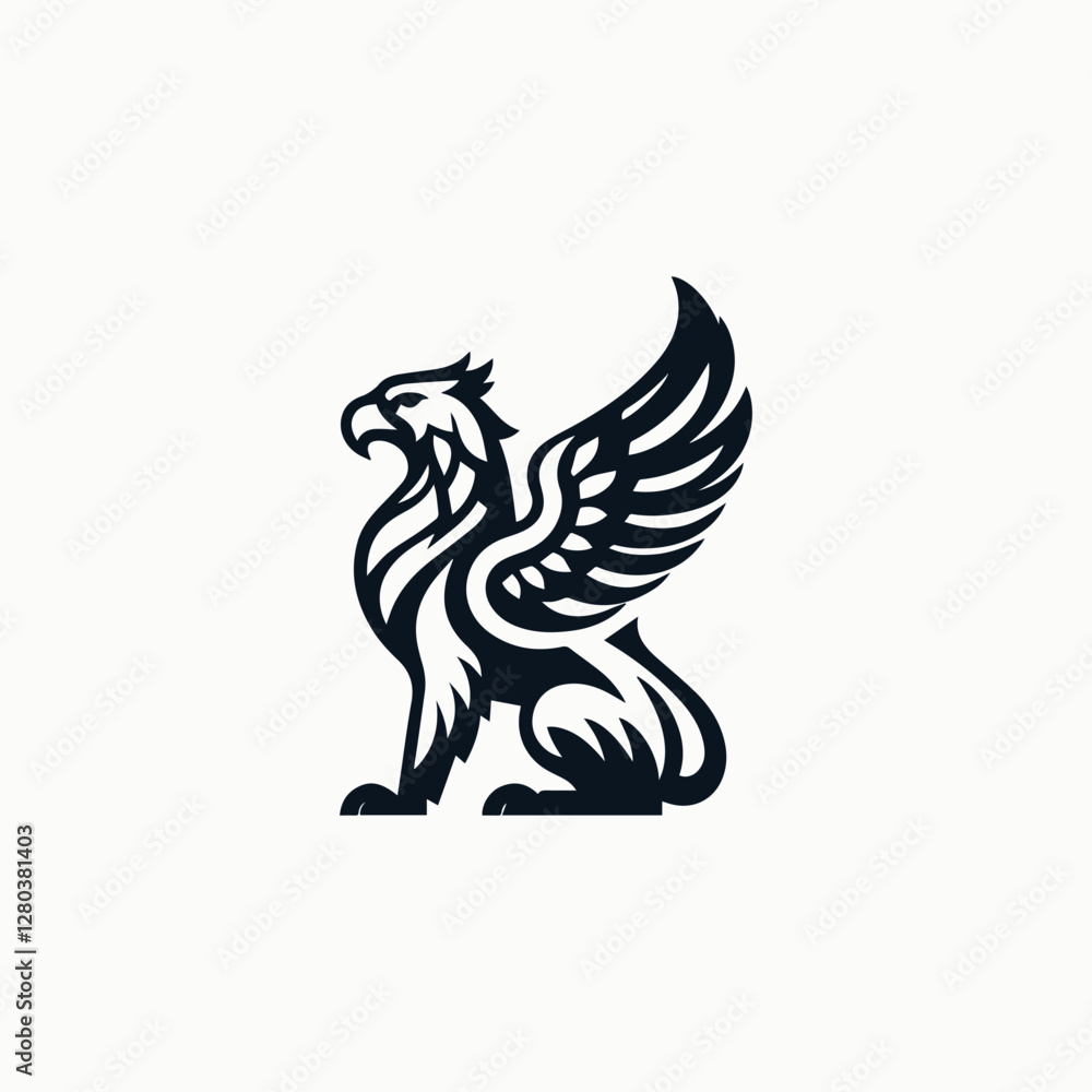 Obraz premium Classic griffin logo