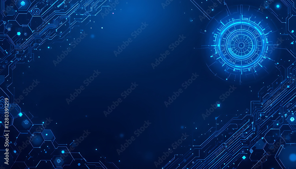 Fototapeta premium abstract technology background