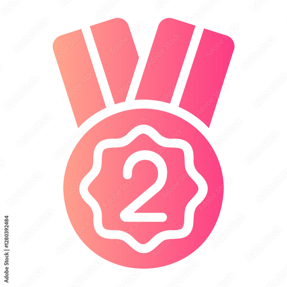 medal gradient icon