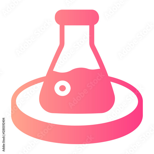 erlenmeyer gradient icon