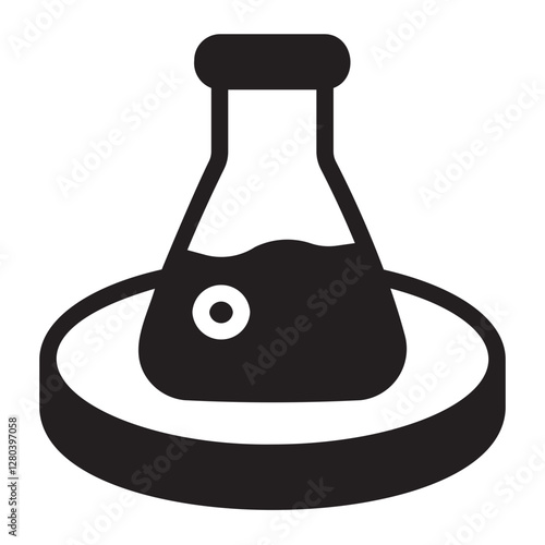 erlenmeyer glyph icon