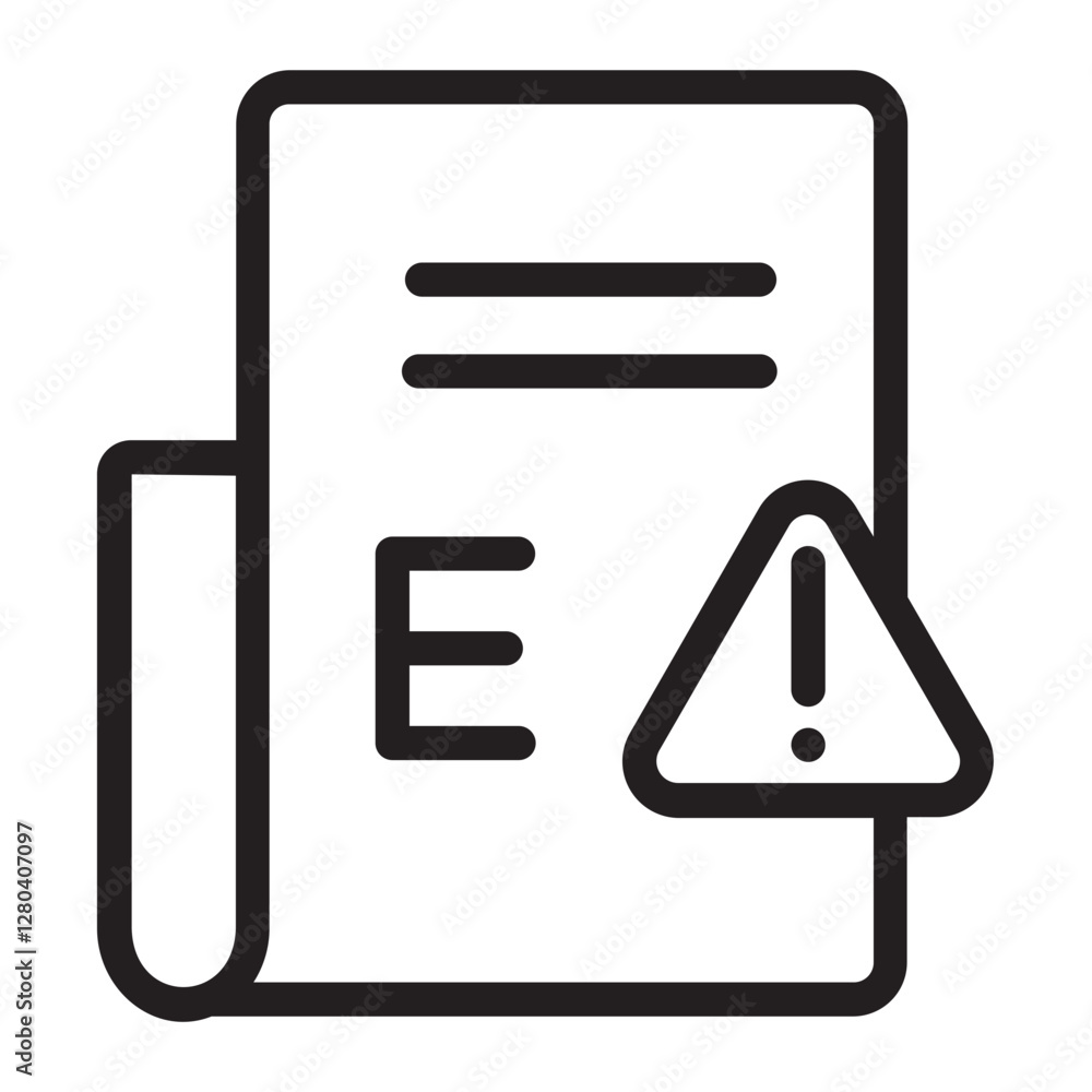 fail line icon fail line icon