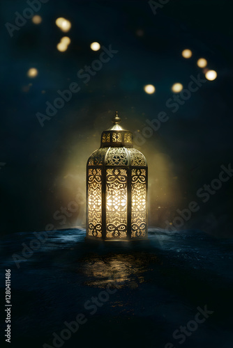 Mystical Arabic Lamp Ramadan  