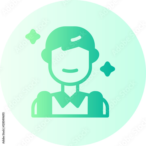 student gradient icon